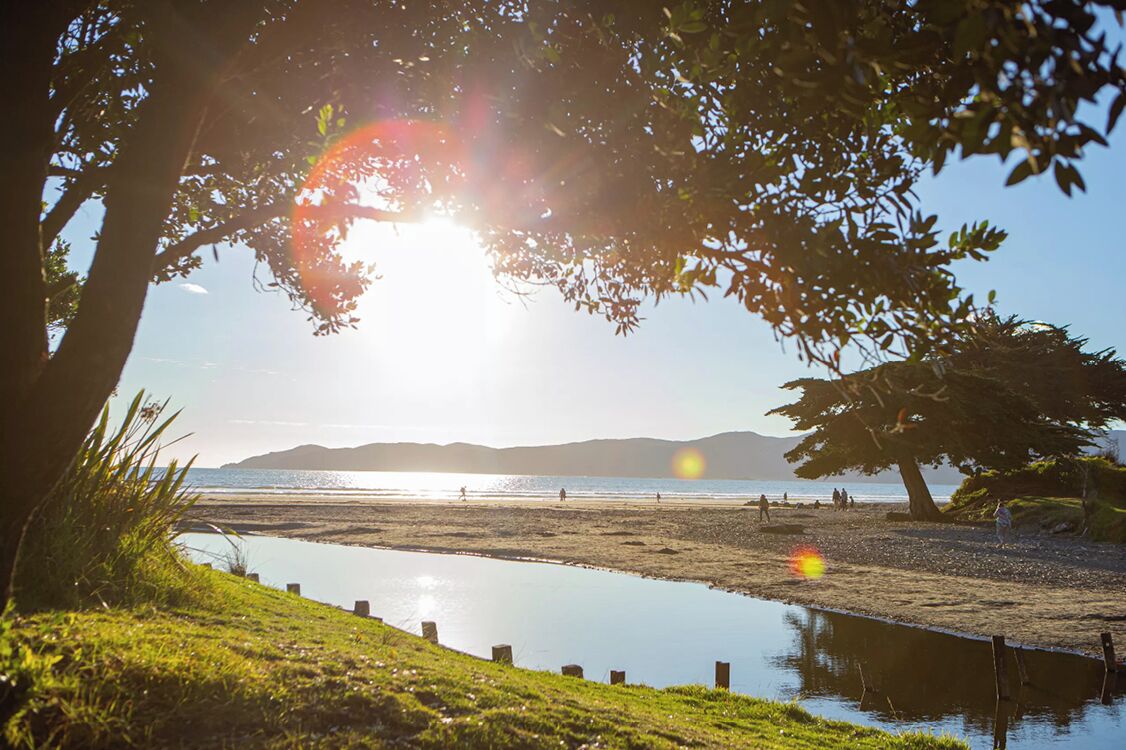 Beach nearby