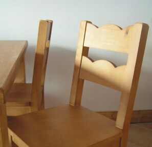 Interior - Authentic apartment at the foot of the slopes, 180° view of La Masse (Les Belleville)
