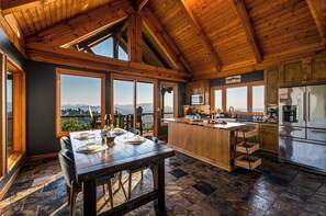 Coffee/tea maker, fridge, microwave, oven - Private Wellness Retreat | Epic Mtn Views + Sauna (Sevierville)