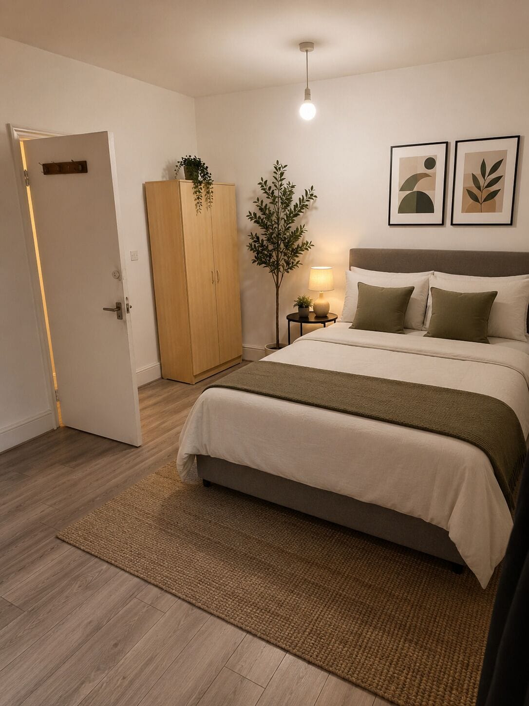 Iron/ironing board, WiFi, bed sheets