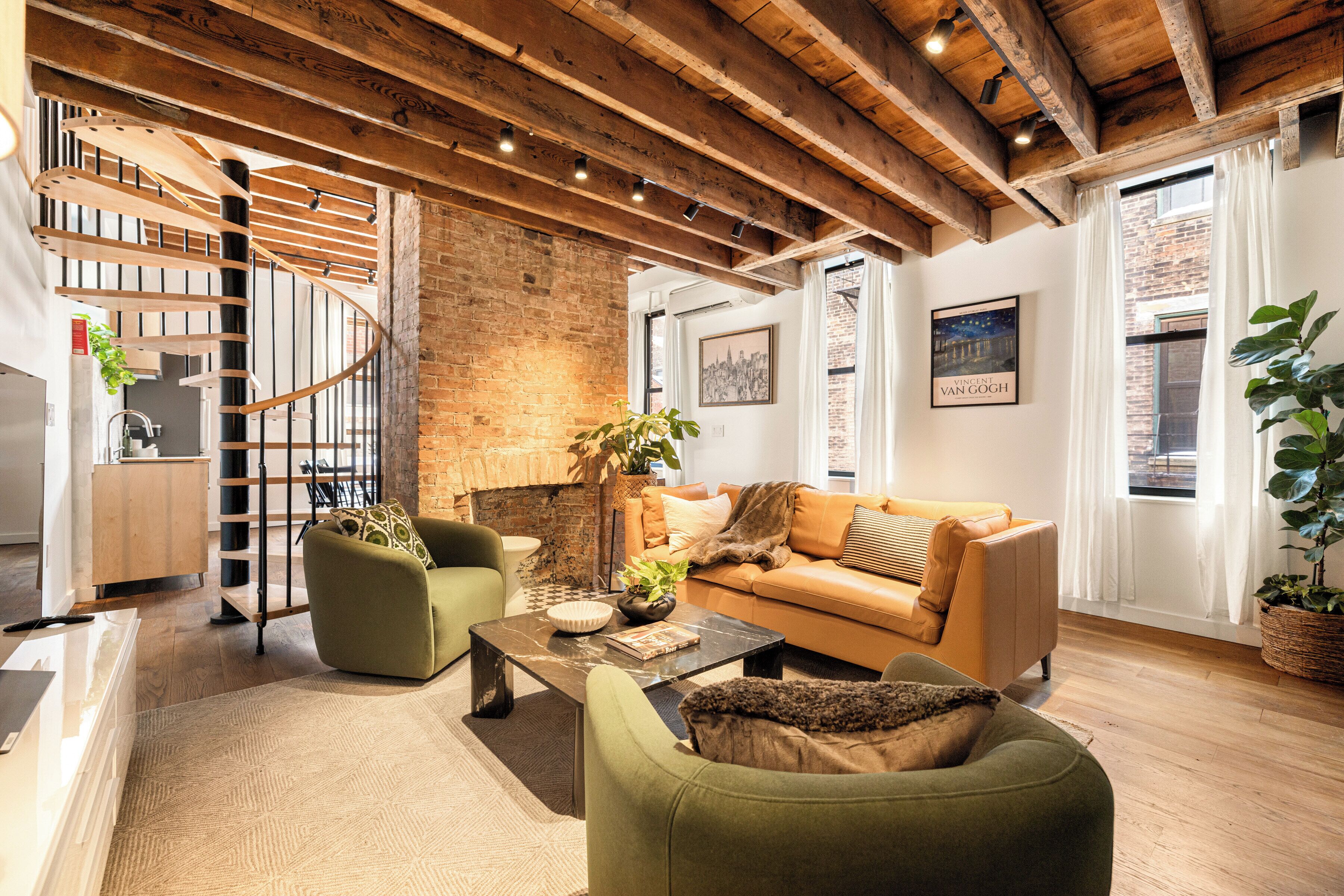 Luxury Condo, City View | Living area