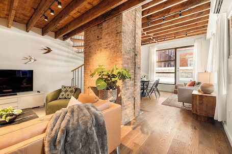 Luxury Condo, City View | Living area. Mana and Lila Boutique Aparthotel