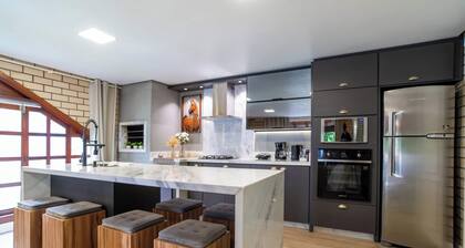 Studio with Pool, Stove, BBQ and Pet Friendly | Novo Hamburgo RS