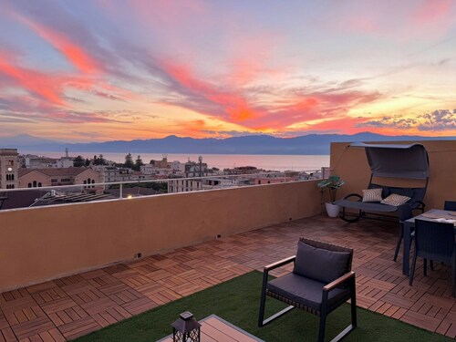 Rooftop sea view & castle - Incredible sunsets