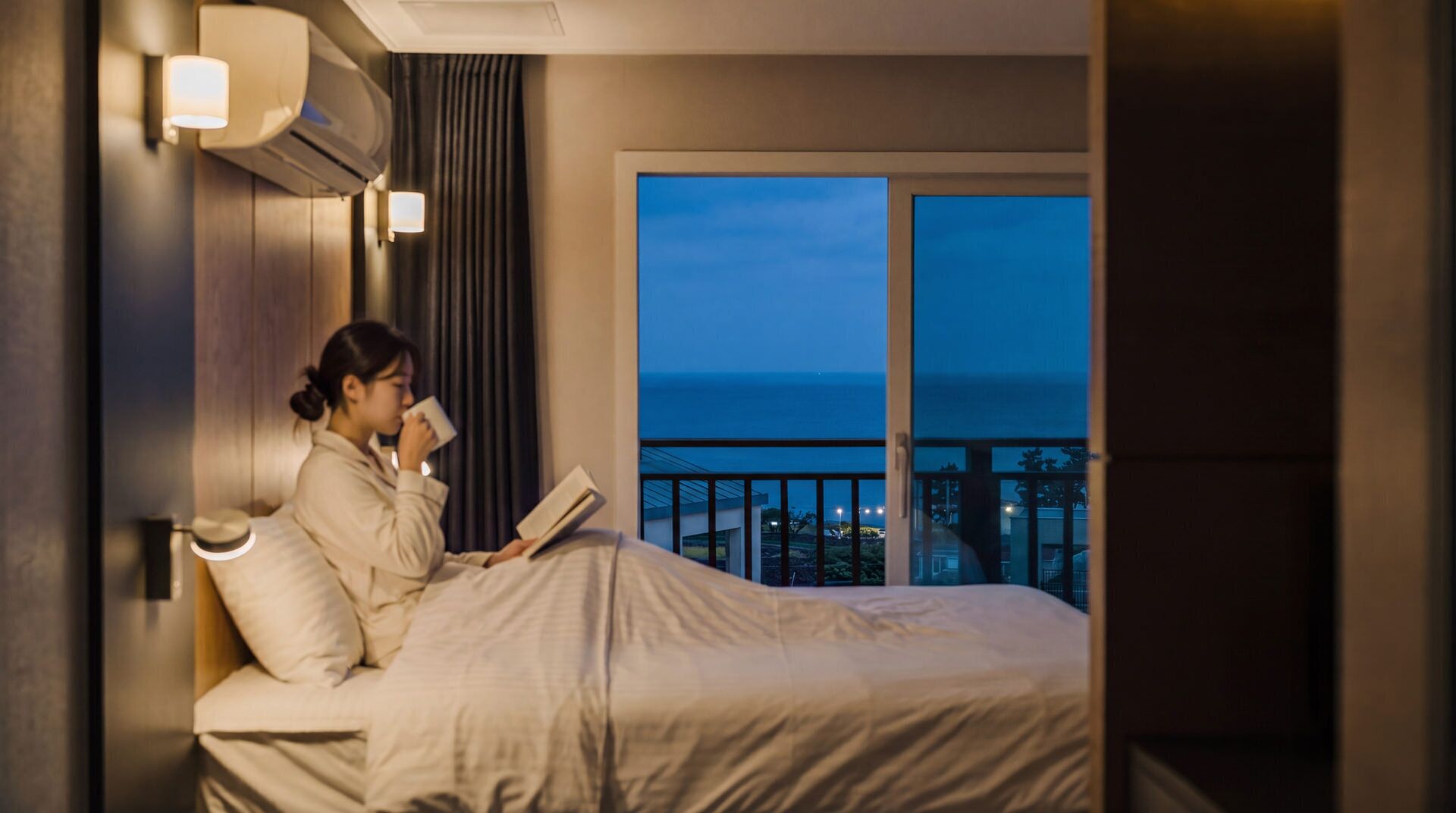 Phòng cơ bản, 1 phòng ngủ (Yeon Badang 4 (Ocean View / Studio))