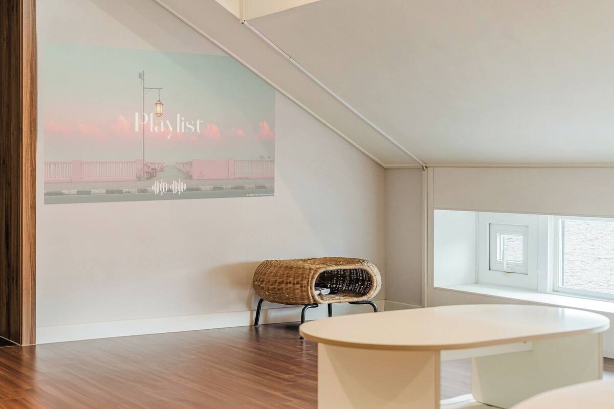 Basic Room, 1 Bedroom (Peach Room (3F) + Rooftop)