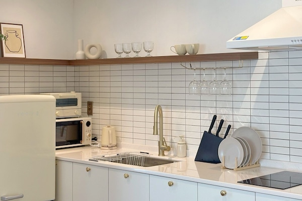 Basic Room, 1 Bedroom (Latte Room (1F) + Private Deck) | 1 bedroom, free WiFi