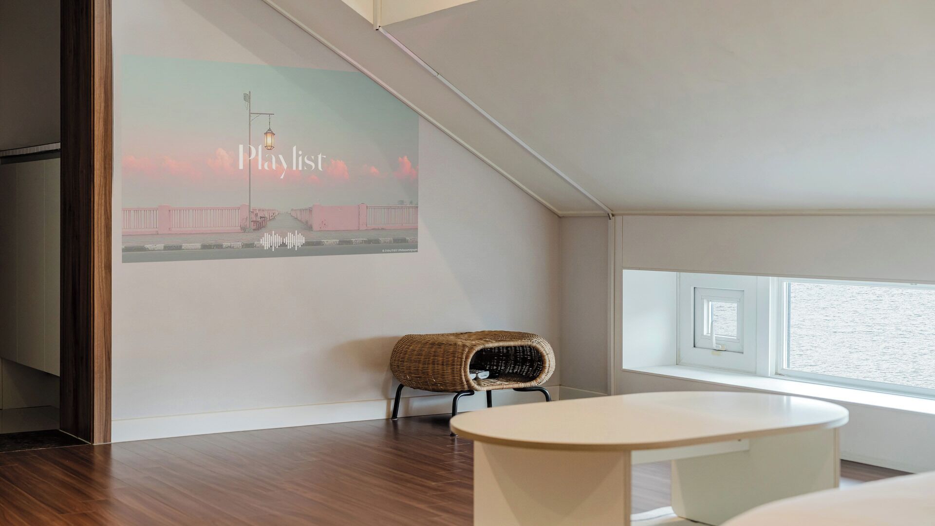 Basic-Zimmer, 1 Schlafzimmer (Peach Room (3F) + Rooftop)