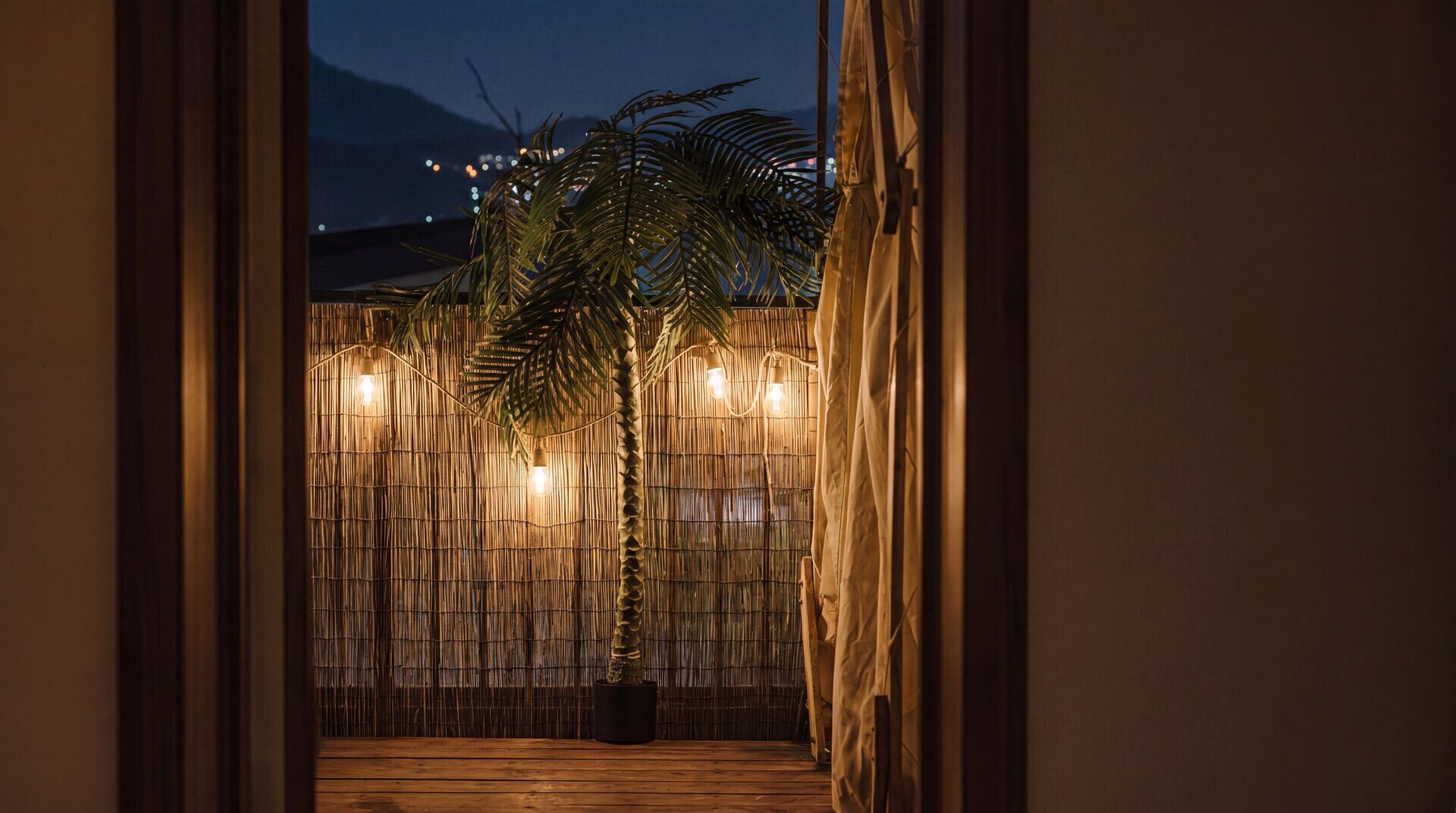 베이직룸, 침실 1개 (Peach Room (3F) + Rooftop) | 1 개의 침실, 무료 WiFi