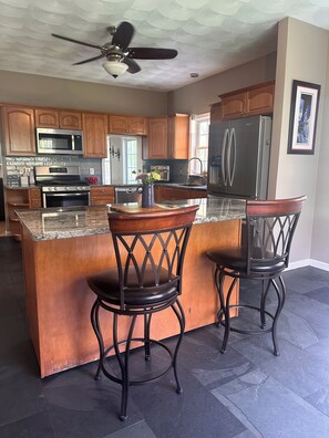 Private kitchen - Family Friendly Coastal Retreat with Dedicated Workspaces (Westerly)