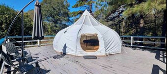 Bell Tent Glamping in Crater of Diamonds, Arkansas