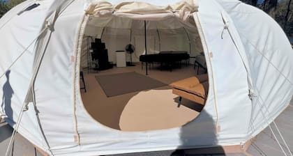 Bell Tent Glamping in Crater of Diamonds, Arkansas