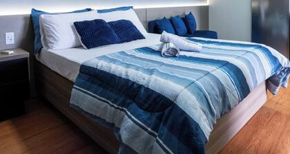 Elegant Studio with Pool | Air Conditioning | Pet Friendly | Novo Hamburgo