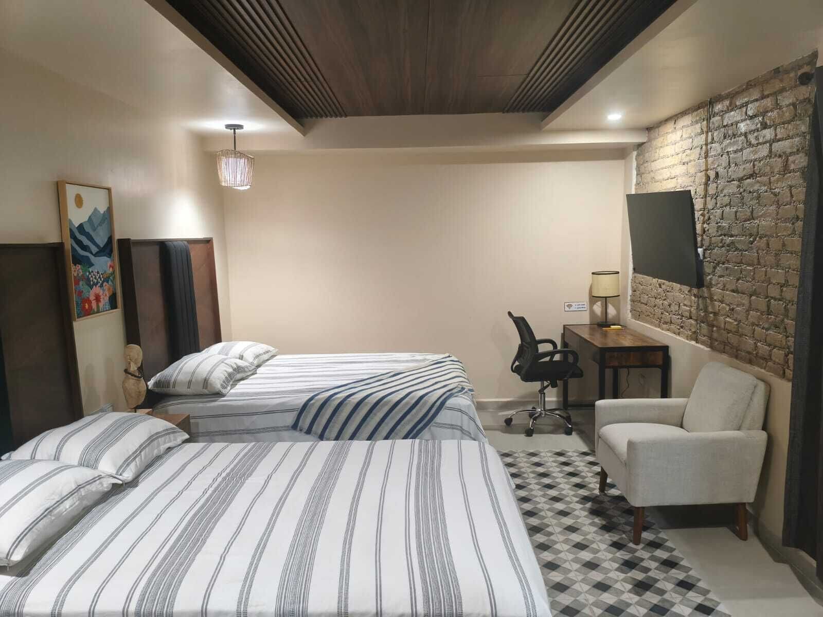 Habitació doble de luxe | Caixa forta a l'habitació i wifi gratuïta 