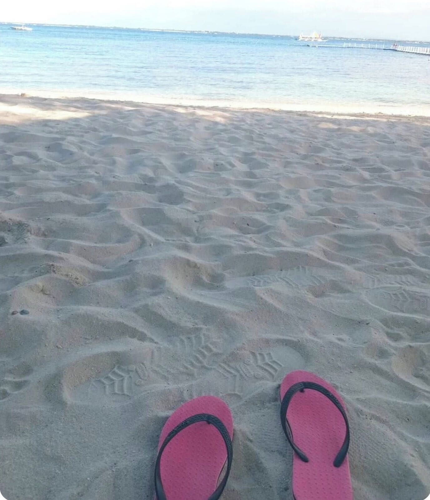 Plage, sable blanc