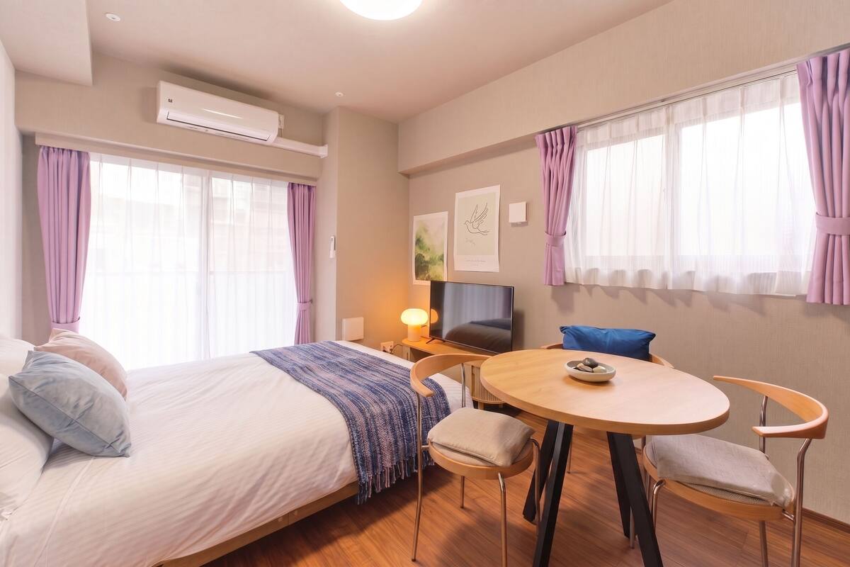 Apartment | Desk, blackout drapes, WiFi (free)