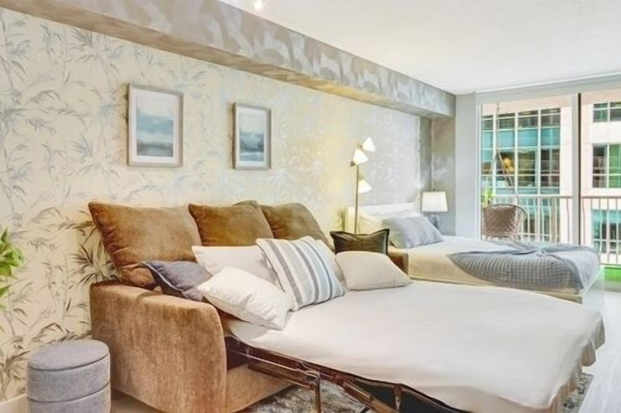 1 slaapkamer, een strijkplank/strijkijzer, wifi, beddengoed