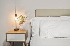 Iron/ironing board, WiFi, bed sheets