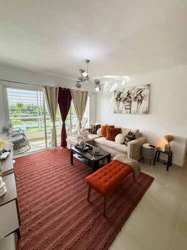 Spacious 3-bedroom apartment in pleasant Santo Domingo with AC and wifi 