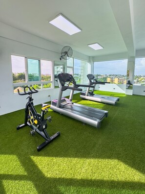 Fitnessbereich