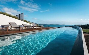 Pool - Tradewinds Retreat by Waiheke Pure - Views views views, pool, spa, luxurious spacious living (Waiheke Island)