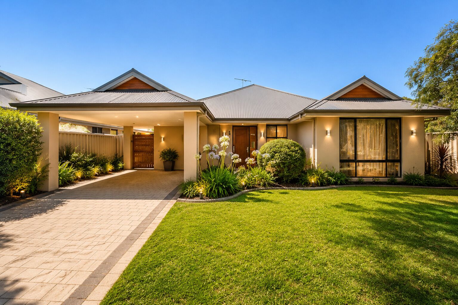 Front of property