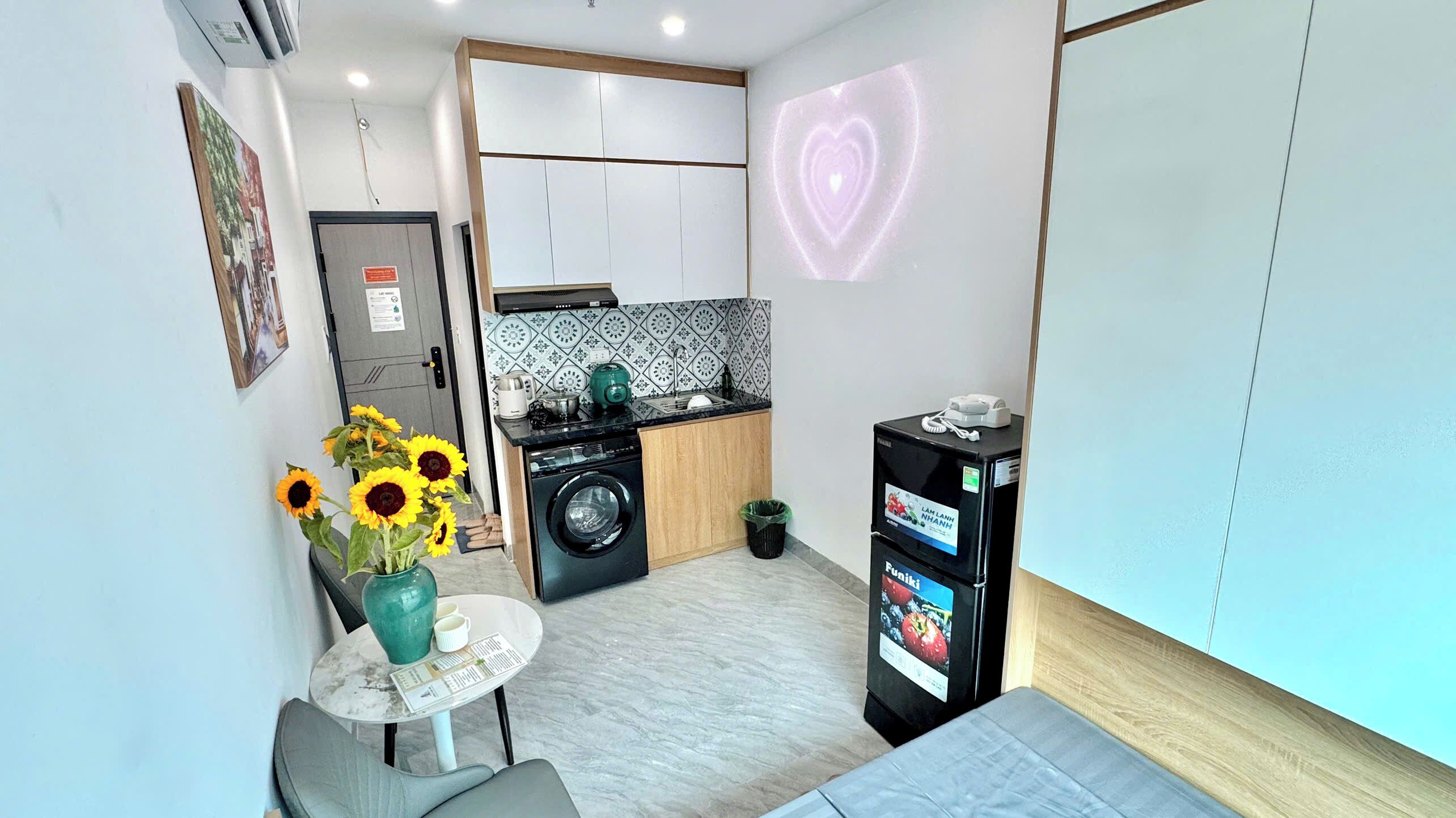 Studio, ban công | Bàn, truy cập Internet không dây miễn phí, bộ trải giường 