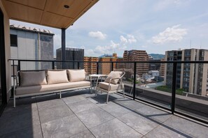Quarto executivo | Vista para a cidade