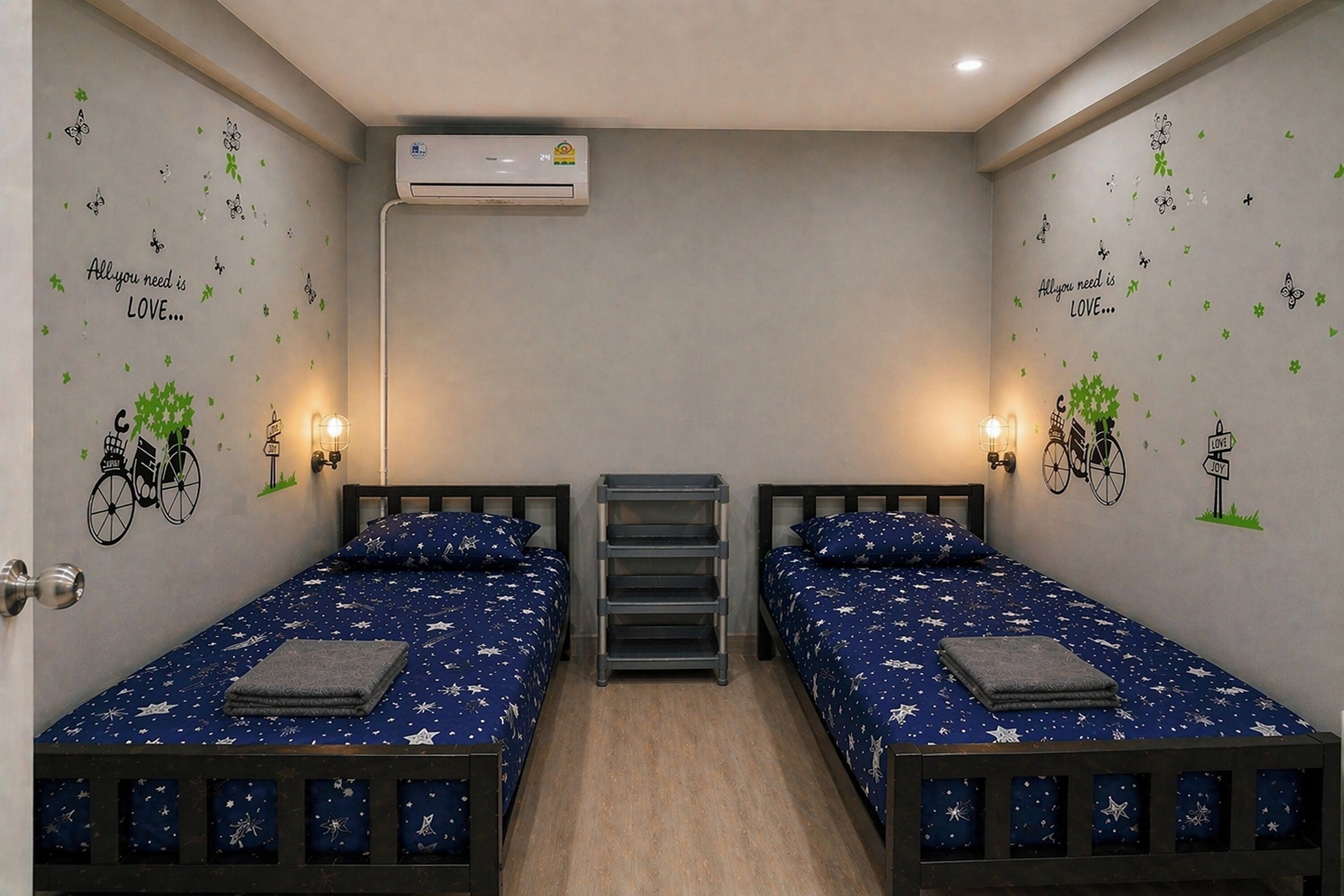 Chambre avec lits jumeaux