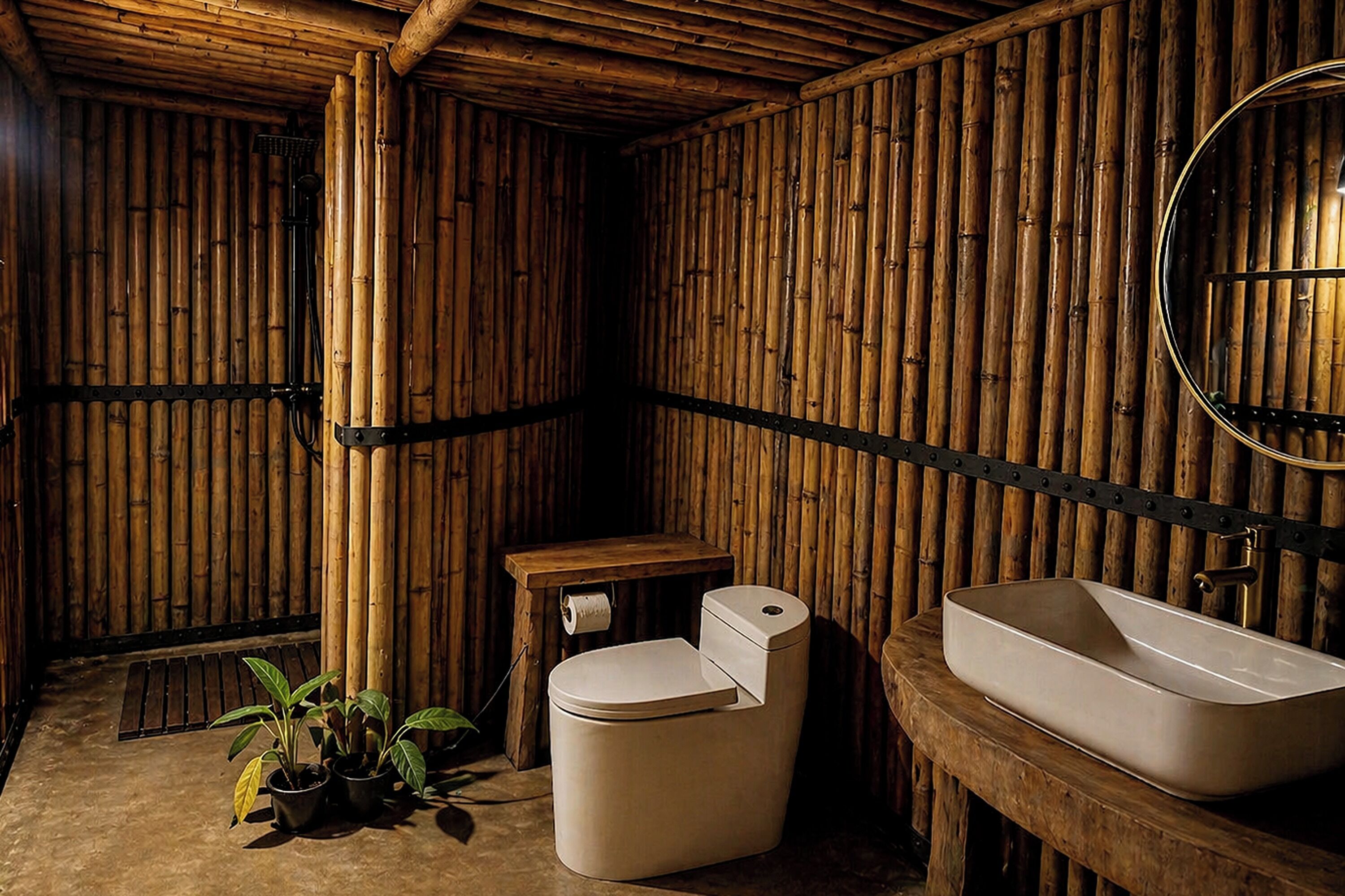 Luxury Dome | Bathroom | Separate bathtub and shower, rainfall showerhead, free toiletries