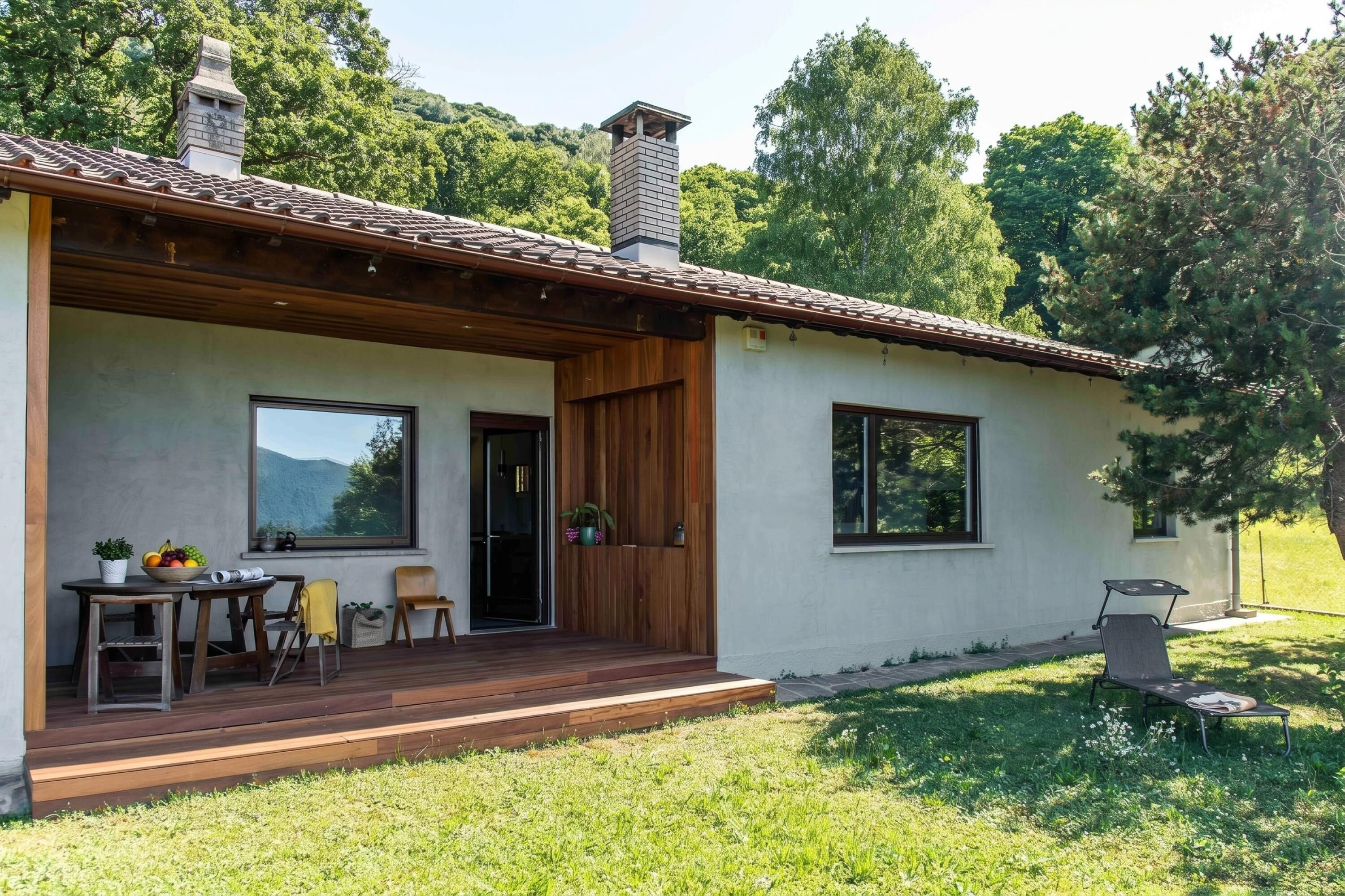 Maison Familiale, 2 chambres, cheminée, côté montagne (Luxury Nature Retreat Villa) | Extérieur