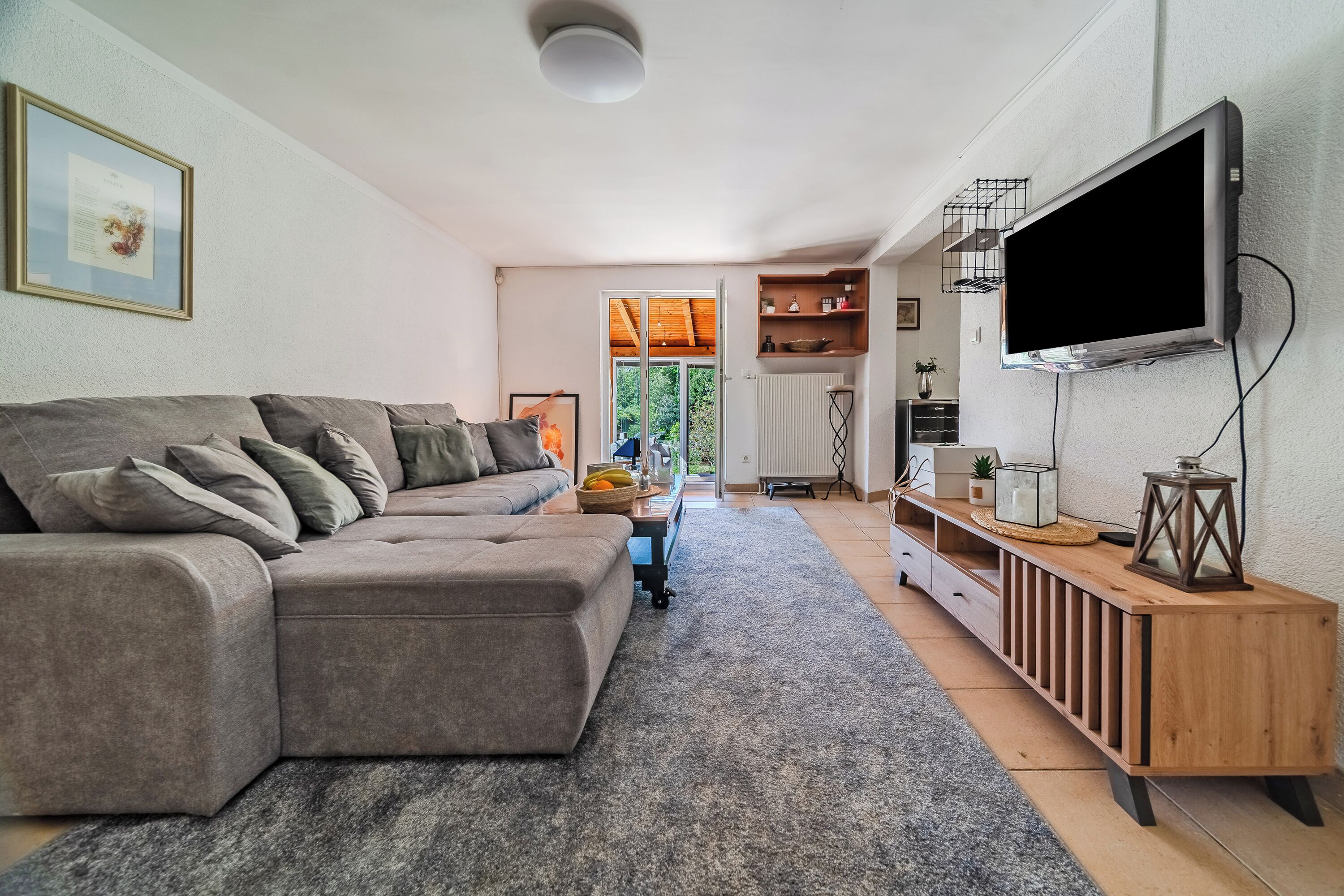 Casa familiare, camere multiple (Green Garden Retreat) | Area soggiorno