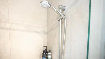 Hair dryer, towels