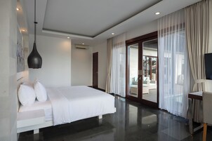 Villa, piscina privada, vistas al parque | Wifi gratis y ropa de cama
