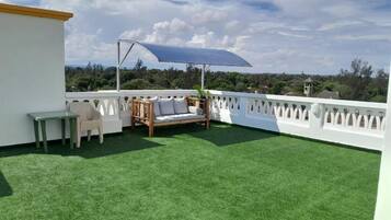 Comfort Apartment, Balcony, City View | Terrace/patio