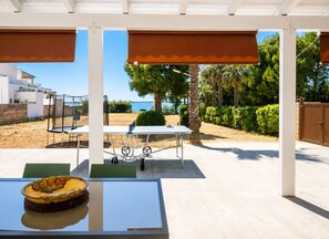 Outdoor dining - Eden Villa Privata Sul Mare (Porto Cesareo)