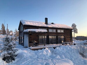 Ferienhaus, 3 Schlafzimmer, barrierefrei, Balkon | Außenbereich
