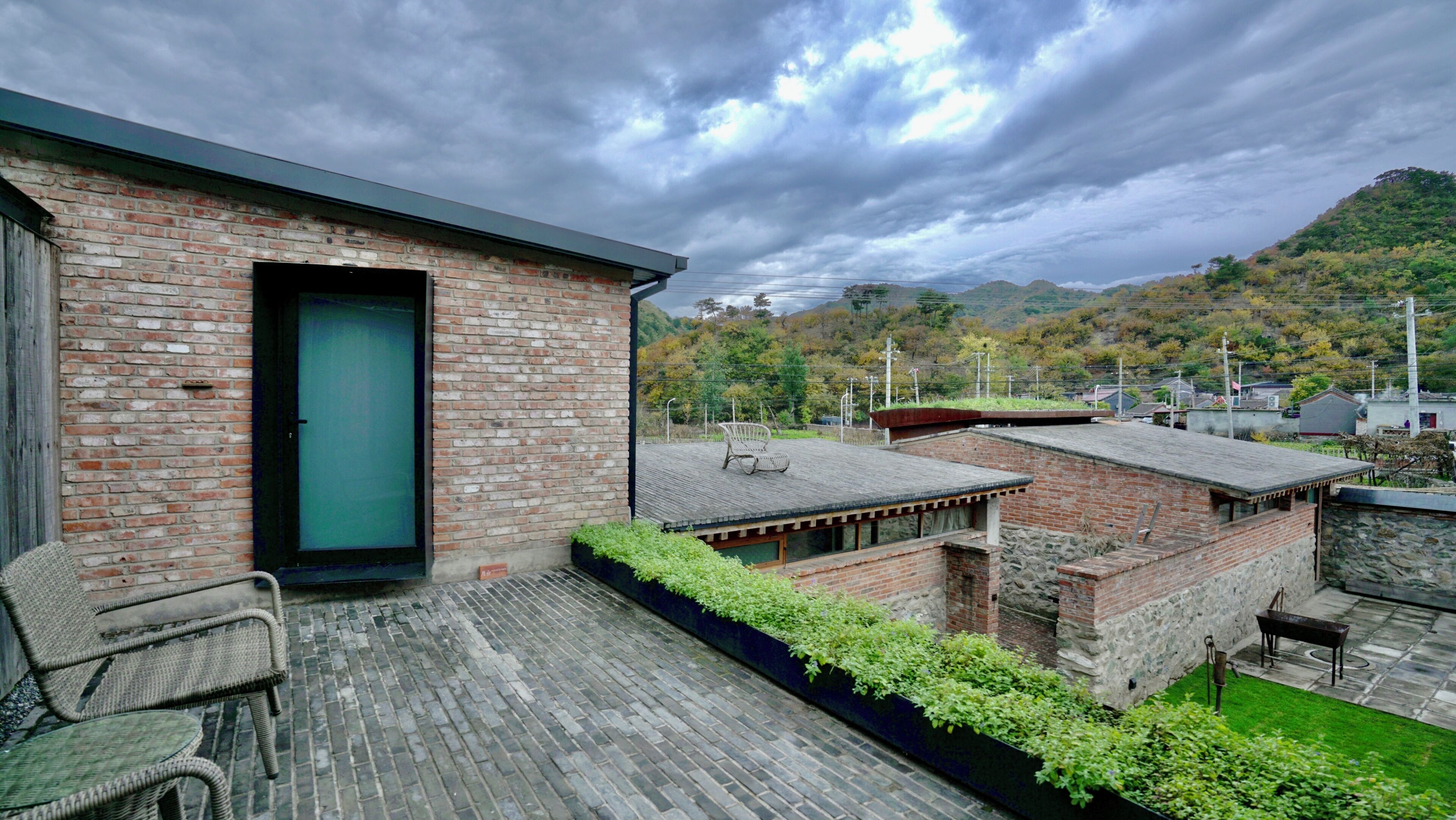 Fachada de la propiedad