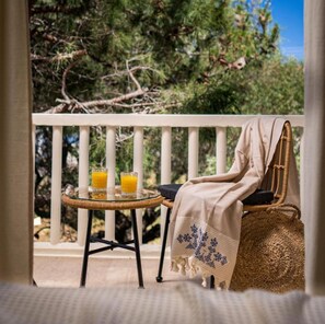 Studio Standard, balcon, vue jardin | Vue depuis le balcon
