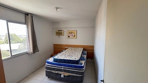 Apartamento básico | 1 dormitorio, colchones con acolchado adicional, camas supletorias