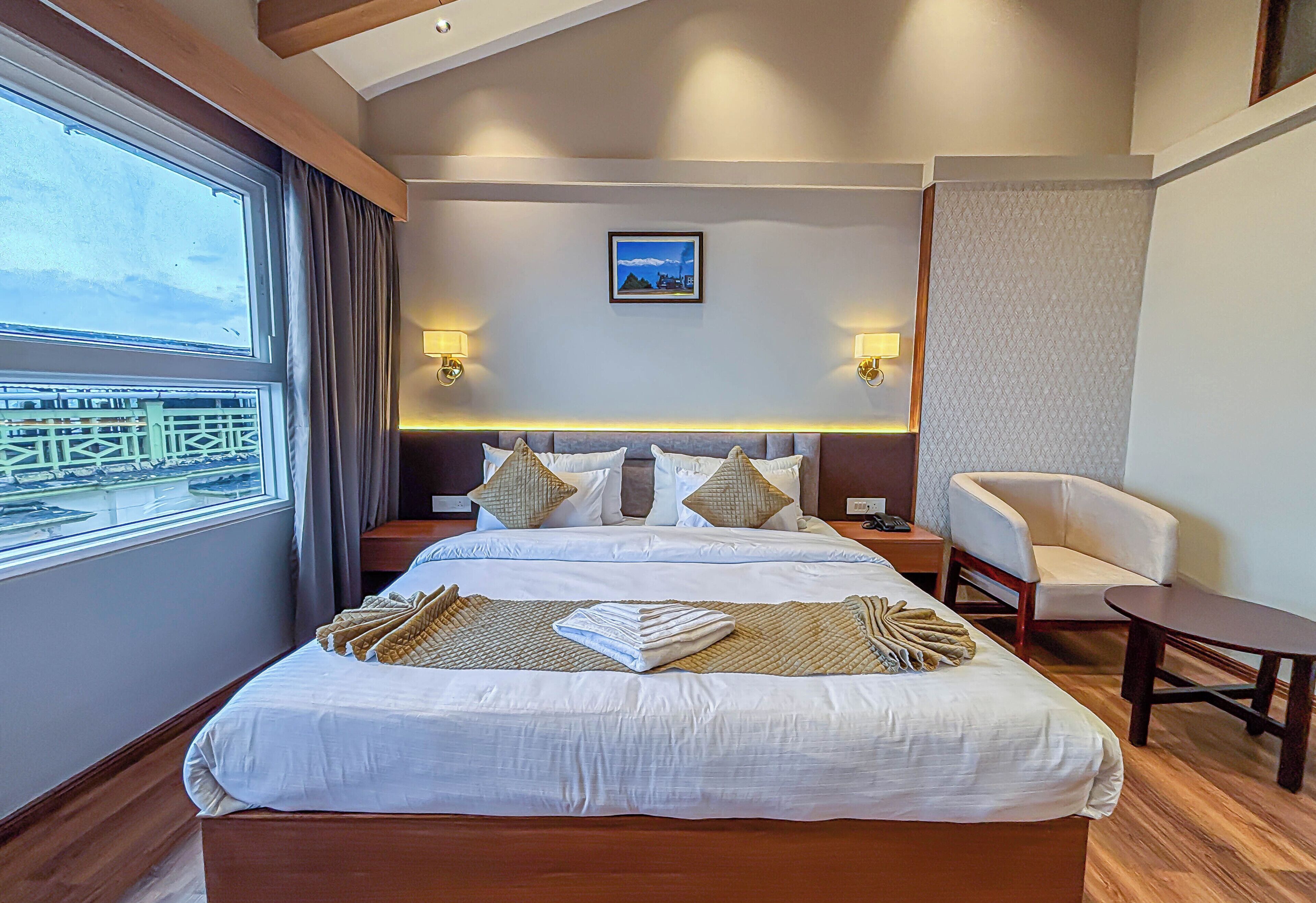 Superior Double or Twin Room, Balcony, Mountain View