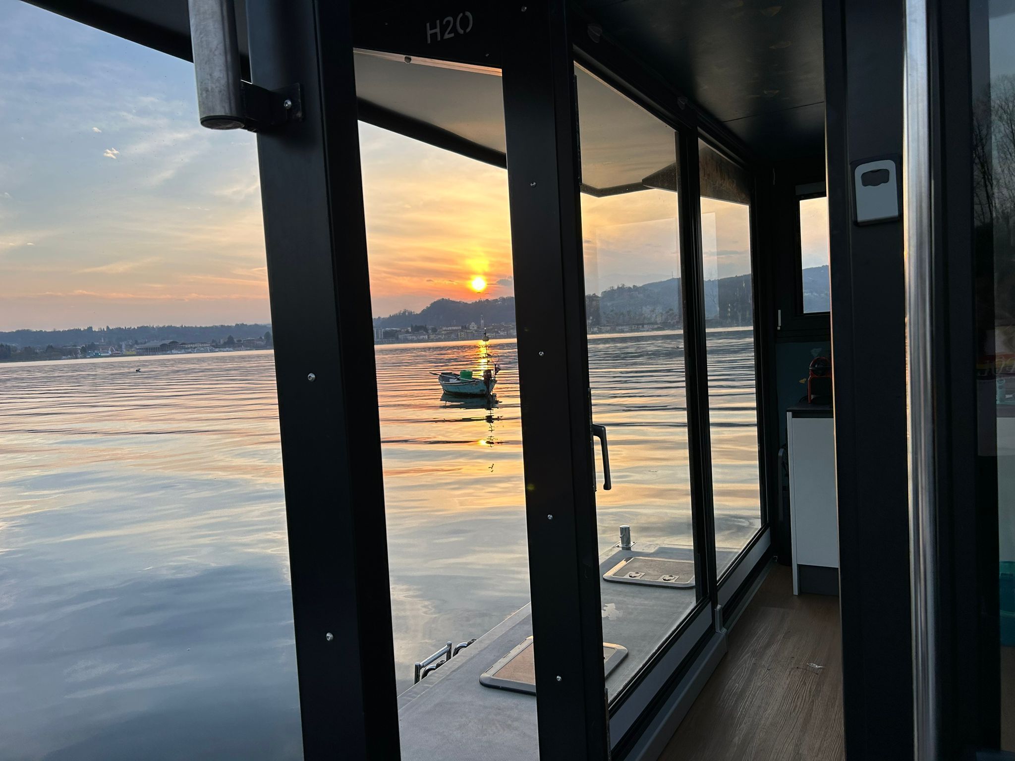 Mobile Home, vue fleuve | Vue depuis l’hébergement