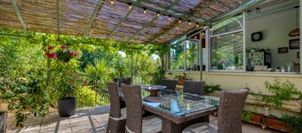 Guest Room “La Suite Azur” with Shared Terrace, Wi-Fi, and Air Conditioning