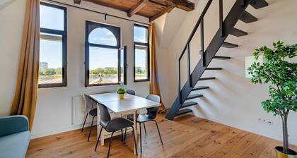 Wohnung mit zwei Schlafzimmern am Fluss