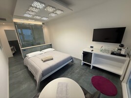 Doppia Luxury, vista mare | Lenzuola Frette, biancheria da letto di alta qualità