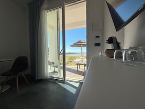 Habitación doble de lujo, vista al mar | Interior
