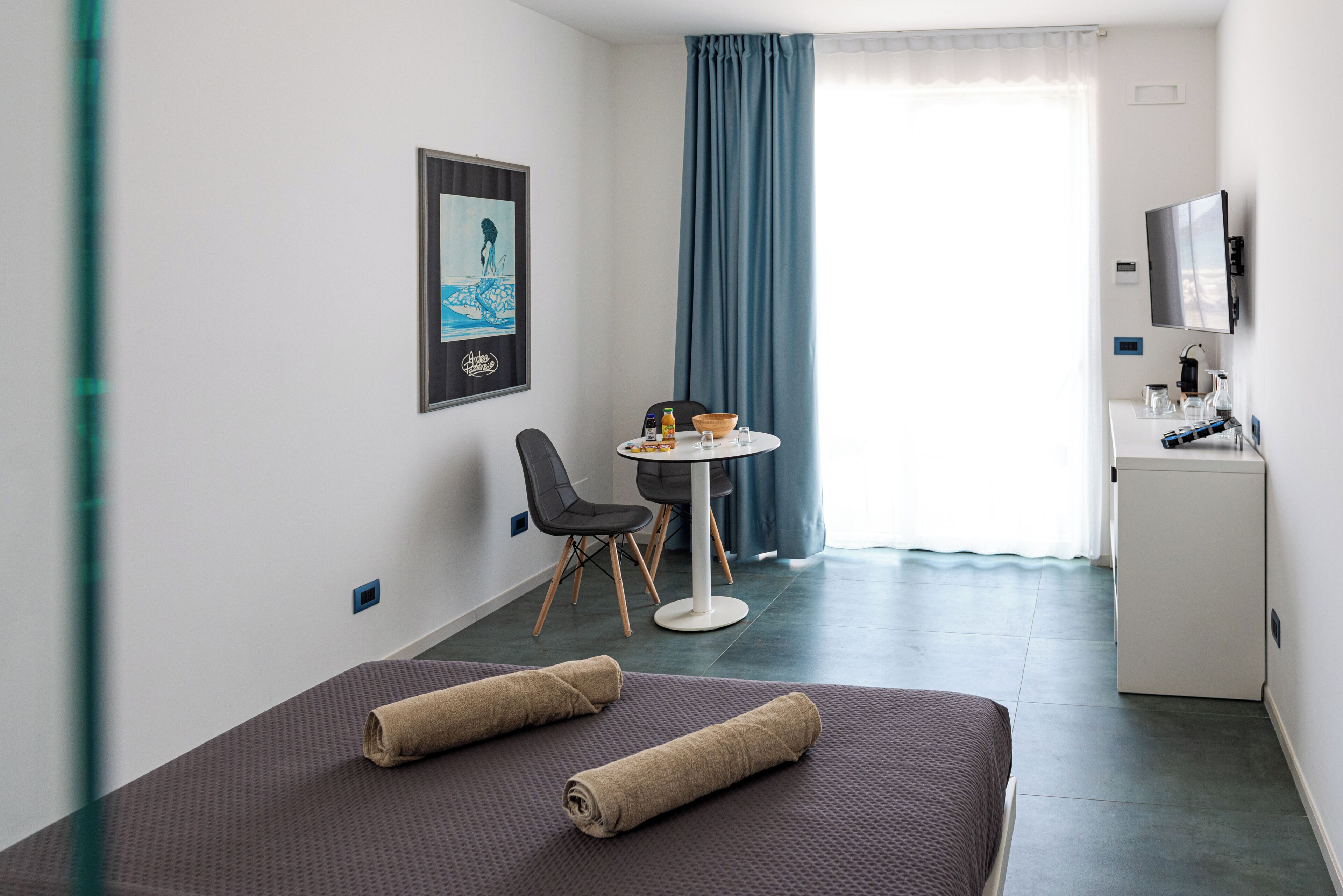 Doppia Superior, vista mare | Lenzuola Frette, biancheria da letto di alta qualità