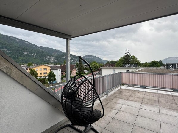 Superior-huoneisto, parveke | Terassi/patio