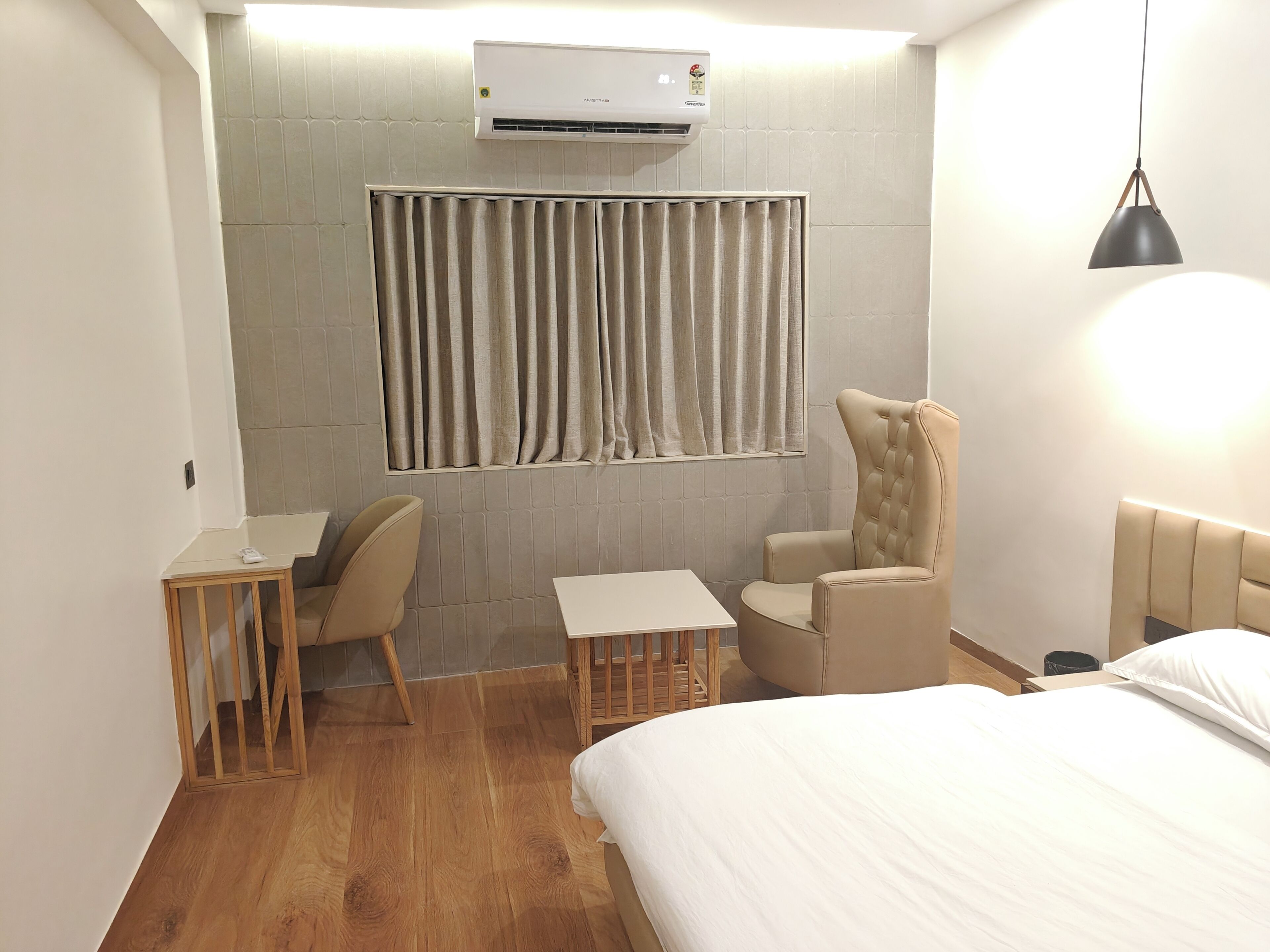 Superior Double Room | Premium bedding, memory-foam beds, desk, laptop workspace