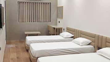 Superior Double Room | Premium bedding, memory-foam beds, desk, laptop workspace